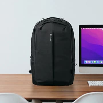 HyperPack backpack on a desk